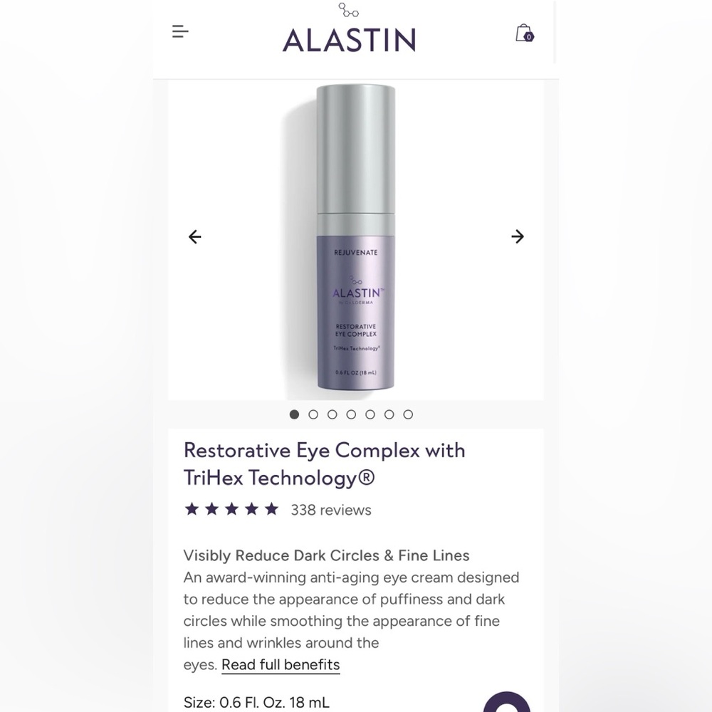 Alastin Skincare Restorative Skin Complex - Silver - Picture 4 of 6